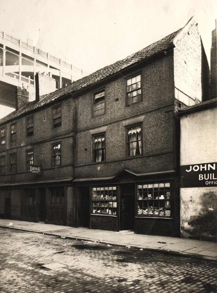 Quayside, Billy Purvis's House sitelines.newcastle.gov.uk