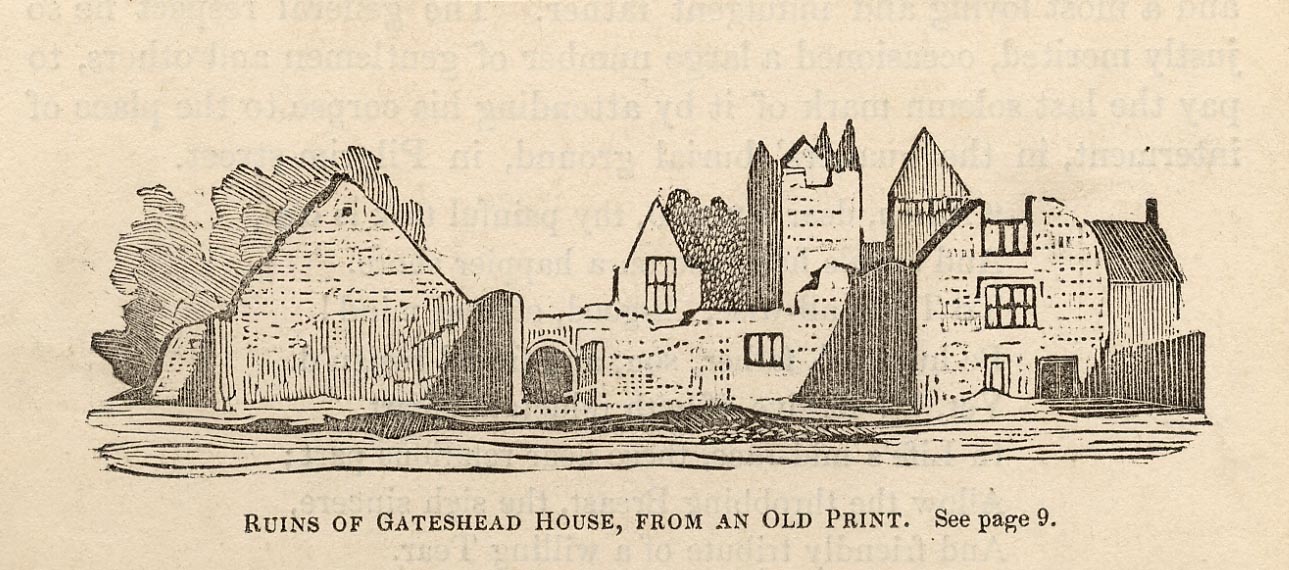Gateshead House - ruins