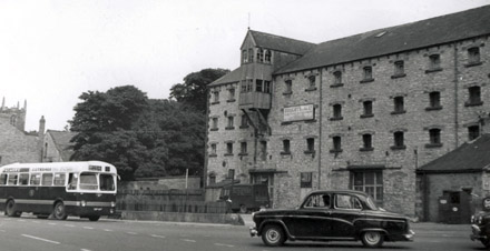 The Old Brewery building in Houghton