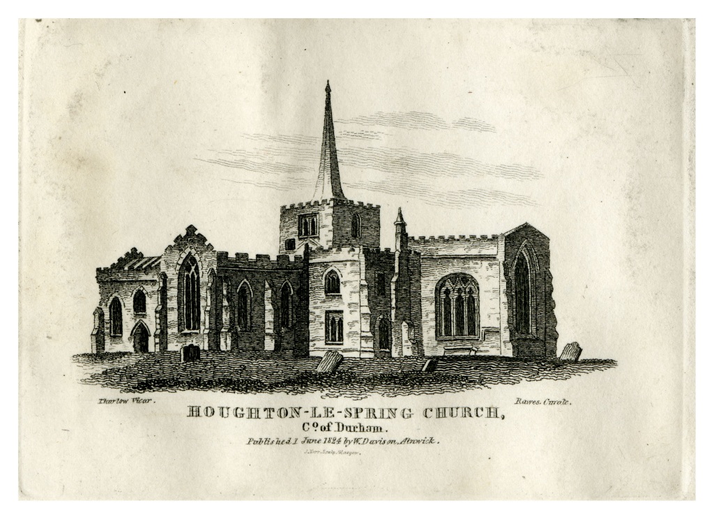 Houghton-le-Spring Church, County of Durham